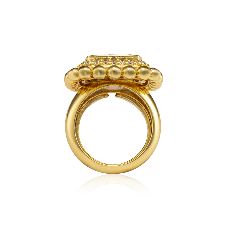 Adinkra Kyemfere Ring - Experience - AFLE BIJOUX 